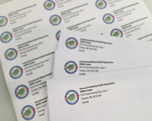 1 Hr Return Address Labels