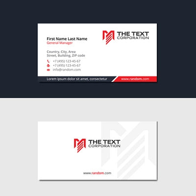 1Hr Slim Business Cards 1 Side